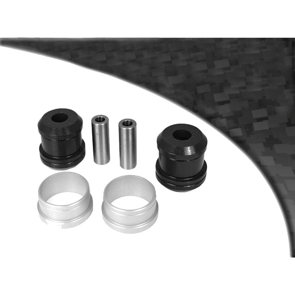 Silent Blocs POWERFLEX BLACK Hinterer Dreiecksbügel Vorne Renault Megane 2 RS 225 R26 (2 Stück) - PF-F60502-2N - PFF60-502BLK - 5055676531575