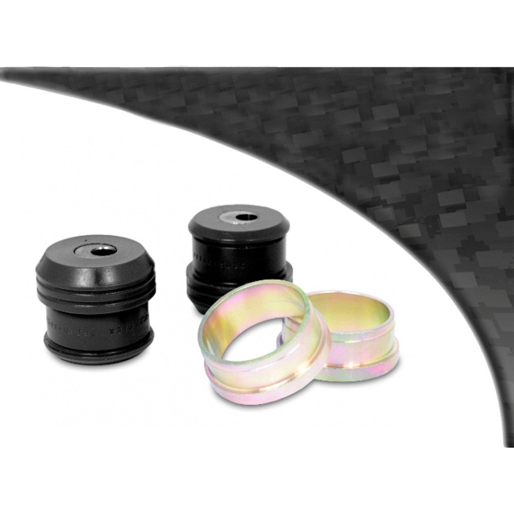 Powerflex Black Front Arm Rear Bush Anti-Lift Renault Megane 2 RS 225 R26 (2 Pieces) - PF-F60502G-2N - PFF60-502GBLK - 5055676531599