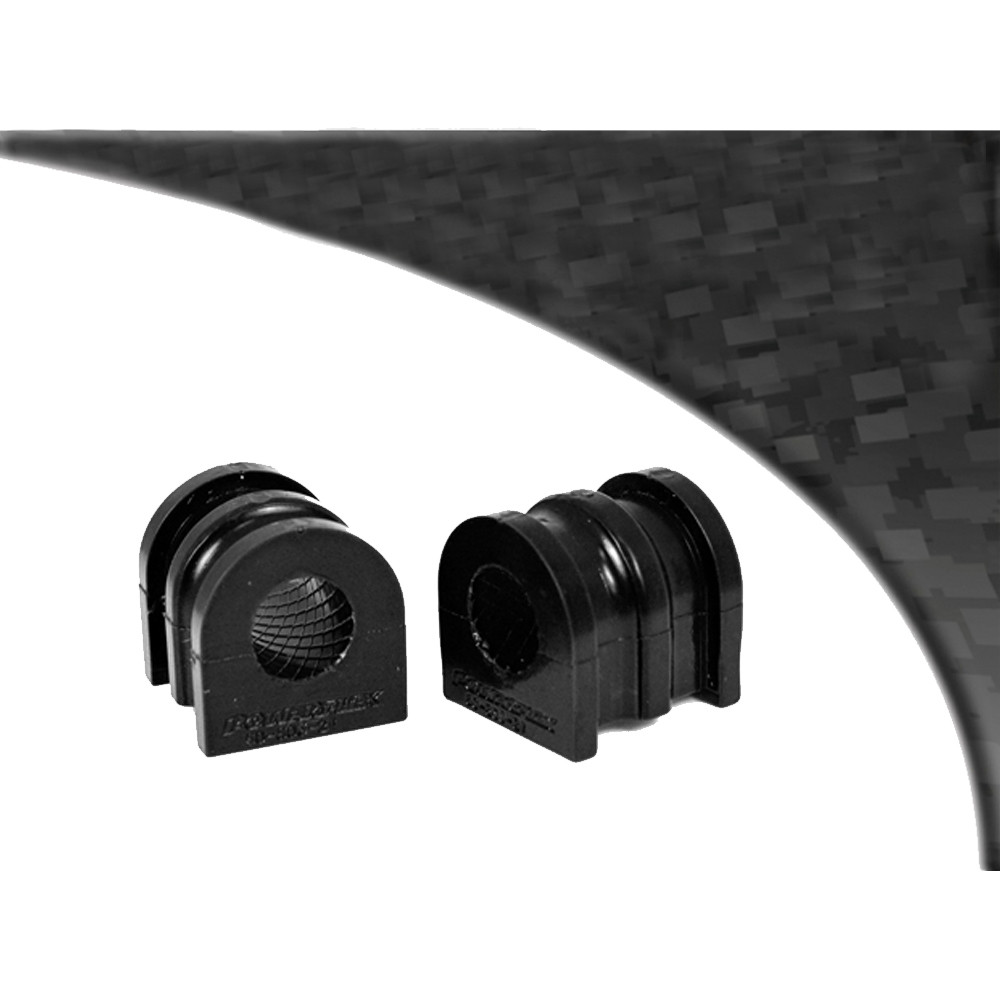 Silent Bloc POWERFLEX BLACK Anti-Rollio Anteriore 21mm Renault Megane 2 RS 225 R26 (2 Pezzi) - PF-F6080321-2N - PFF60-803-21BLK - 5055676531889