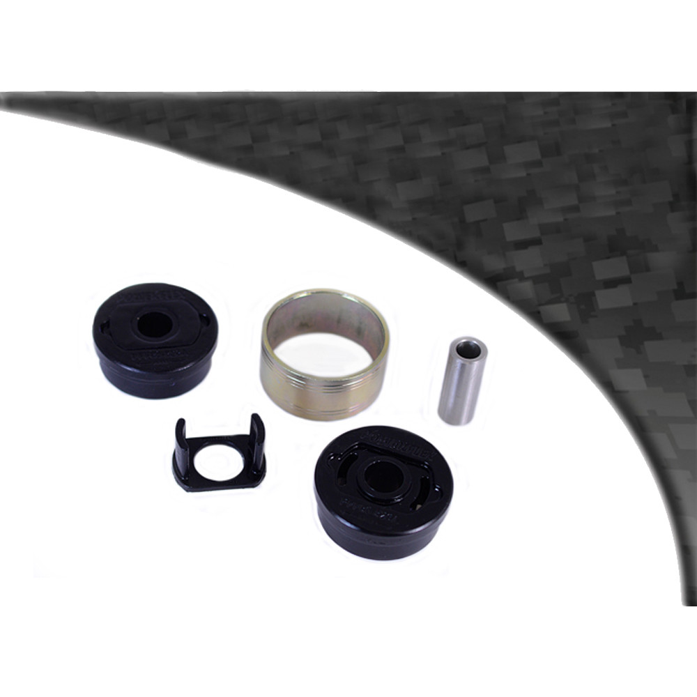 Silent Blocs POWERFLEX BLACK Unterstützung Motor hinten unten Renault Megane 2 RS 225 R26 (1 Stück) - PF-F60526-N - PFF60-526BLK - 5055676531735