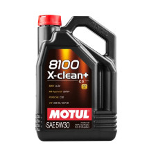MOTUL 8100 X-CLEAN + 5W30 engine oil - 5L can