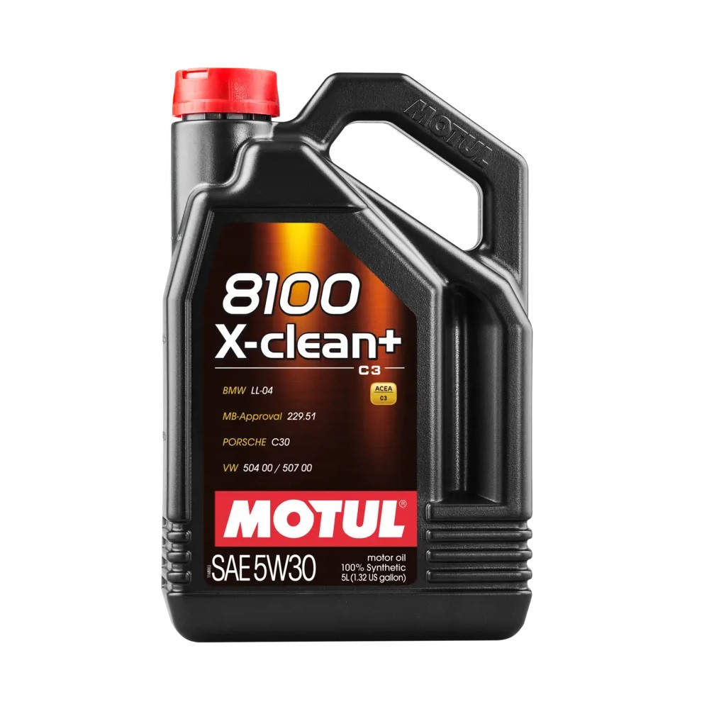 MOTUL 8100 X-CLEAN + 5W30 engine oil - 5L can - MOT-81XCLE5W30-5 - 106377 - 3374650257723