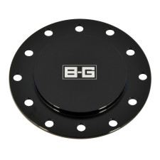 Plaque d'obturation aluminium pour bouton de klaxon BG Racing (6x70mm - 6x74mm)