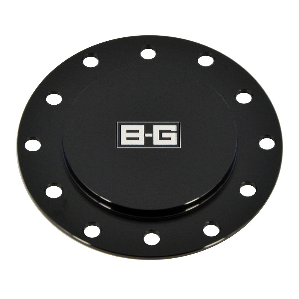 BG Racing aluminium blanking plate for horn button (6x70mm - 6x74mm) - BG-4928 - BG4928 - 5060252090360