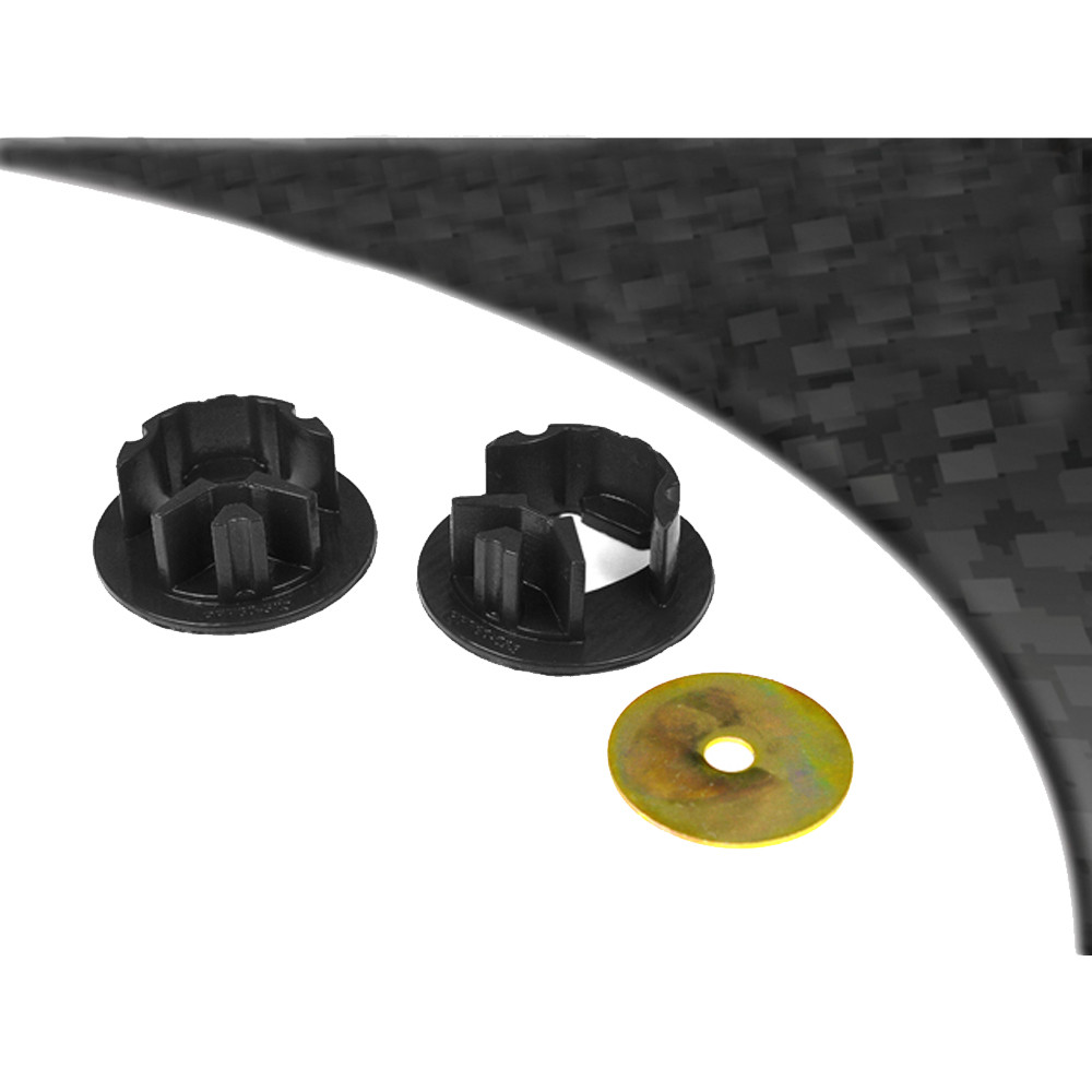 Silent Blocs POWERFLEX BLACK Insert Moteur Supérieur Droit Renault Megane 2 RS 225 R26 (1 Pièce) - PF-F60523-N - PFF60-523BLK - 5055676531865