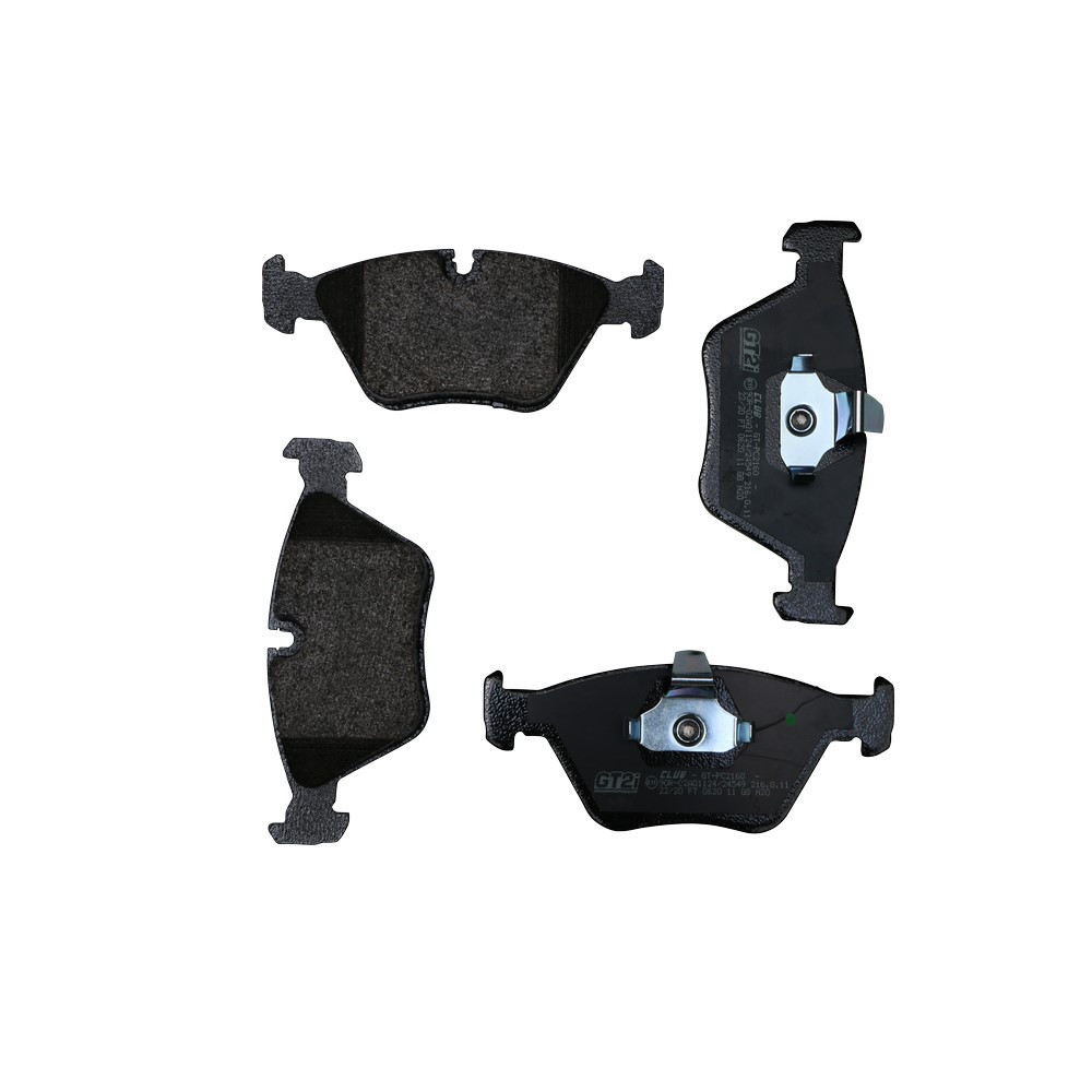 GT2i Club Front brake pads for BMW Serie 3 (E46) M3 3.2i V6 1998-05 - Brake calipers Ate  - GT-PC2160 - 3661768552643