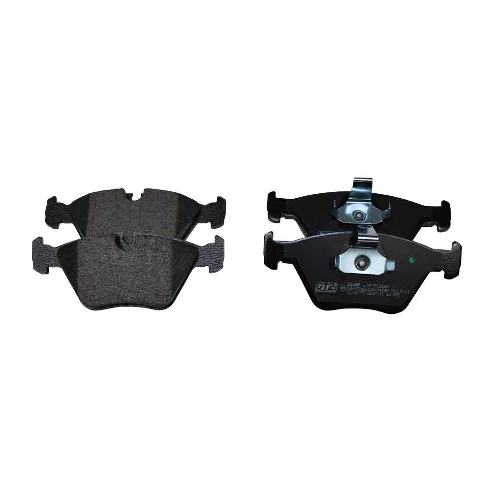 GT2i Club Front brake pads for BMW Serie 3 (E46) M3 3.2i V6 1998-05 - Brake calipers Ate  - GT-PC2160 - 3661768552643