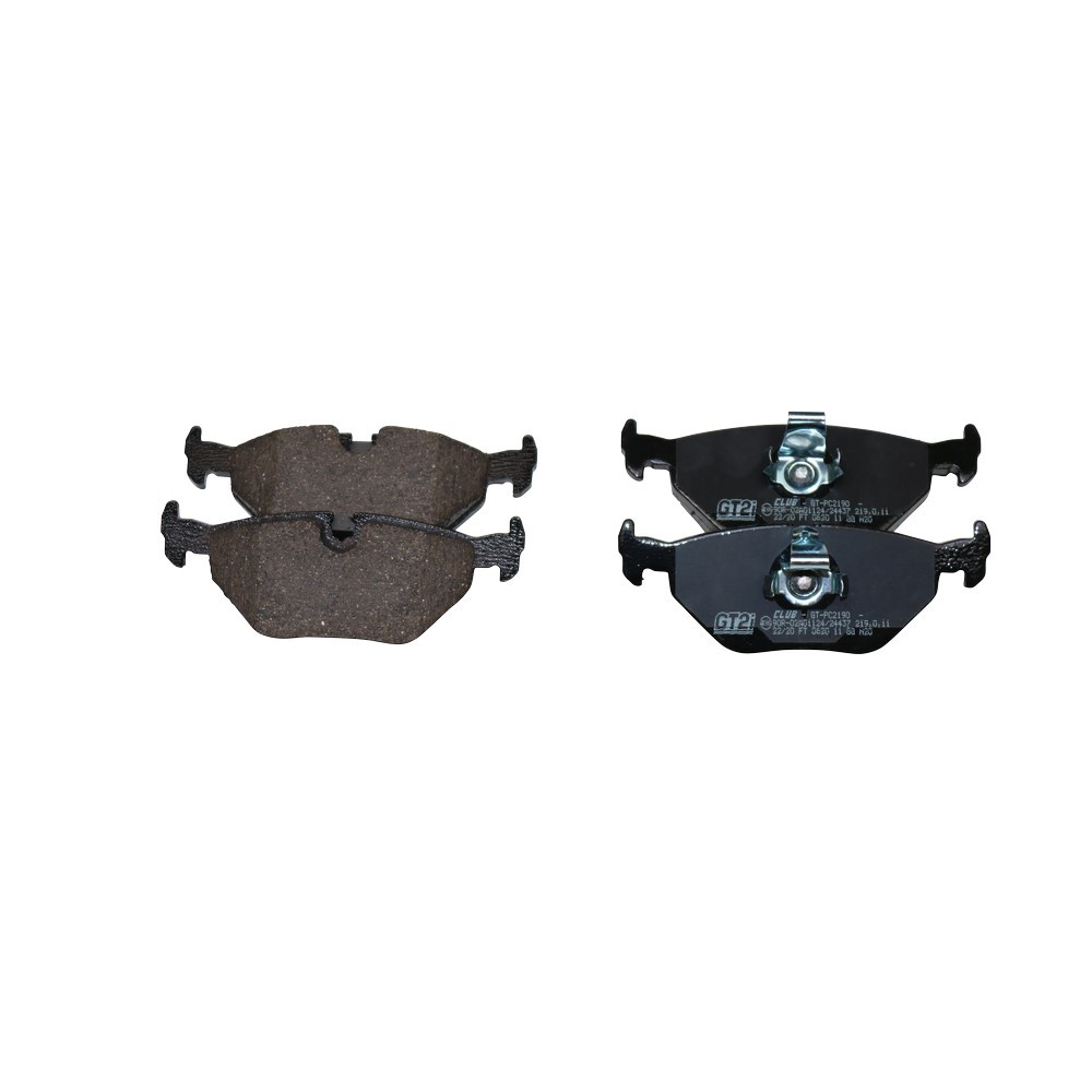 GT2i Club Rear brake pads for BMW Serie 3 (E36) M3 3.0i, 3.2i 1991-98 - Brake calipers Ate  - GT-PC2190 - 3661768552650