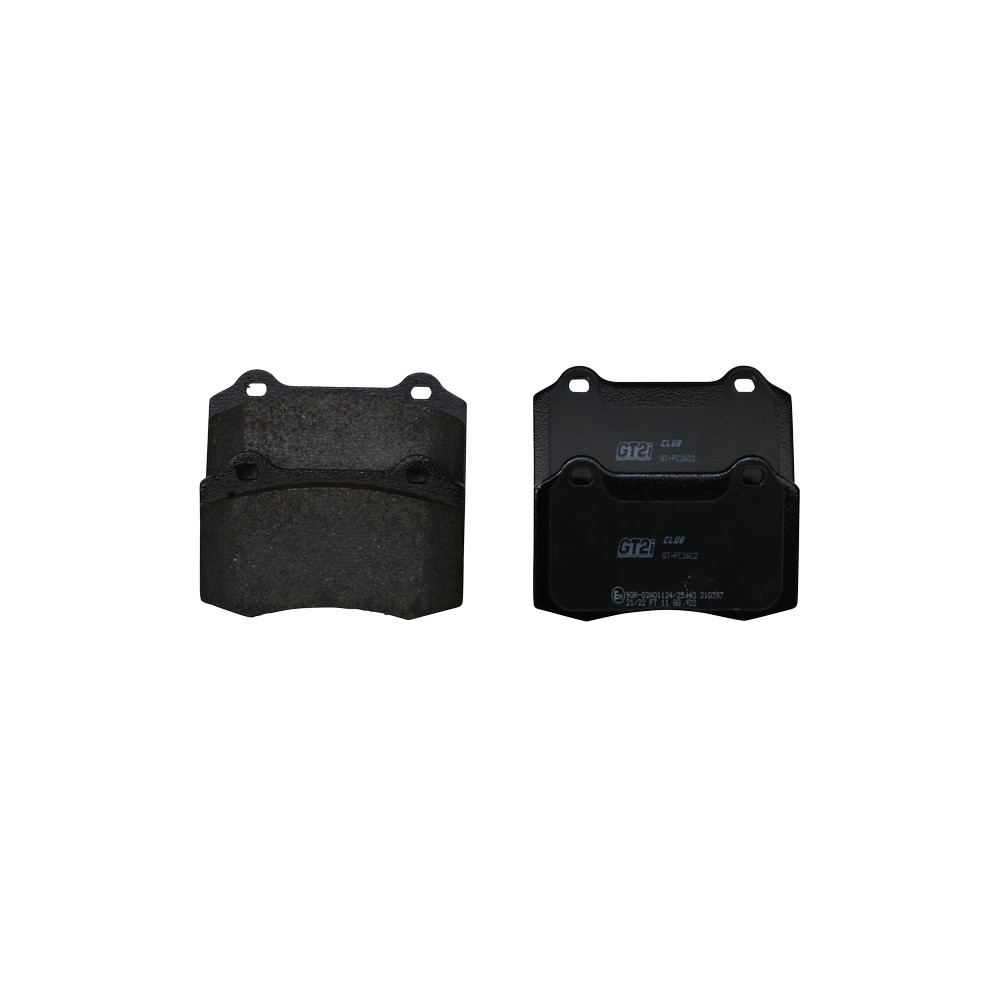 Bremsbeläge GT2I Club vor Citroen DS3 Racing - GT-PC2602 - 3661768552681