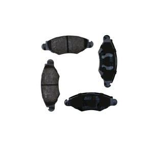 Plaquettes de frein GT2i Club Avant pour PEUGEOT 206 1.1i, 1.4i, 1.6i, 1.9 D 1998-08 - Etriers de frein Bosch 