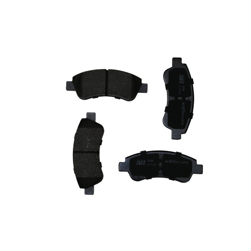 Pastiglie freno anteriori GT2i Club per CITROEN C2 (JM_) 1,6 VTS 90cv 2003-07-01-2012-09-01 - GT-PC3360 - 3661768552742