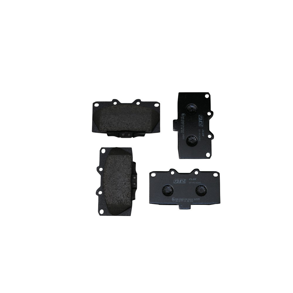 Plaquettes de frein GT2i Club Avant pour SUBARU Impreza (GE-GH-GR-GV) 2.0i 16V T 4wd WRX 08-14 - Etriers de frein Sumitomo - GT-PC4280 - 3661768552759