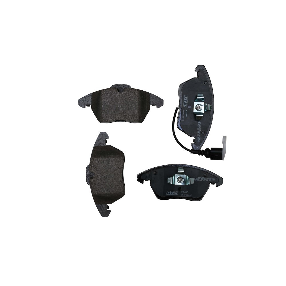 Plaquettes de frein GT2i Club Avant pour AUDI TT II (8J3) 2.0 TFSi 155cv 2006-08-01-2015-01-01 - GT-PC5640 - 3661768238943