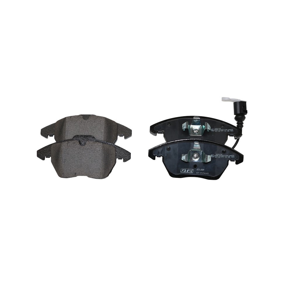 GT2i Club Front brake pads for AUDI TT II (8J3) 2.0 TFSi 155cv 2006-08-01-2015-01-01 - GT-PC5640 - 3661768238943