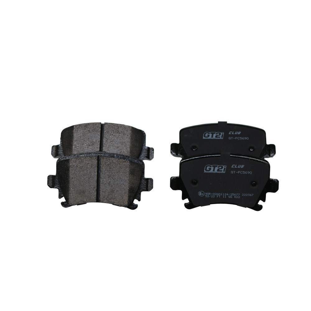 Plaquettes de frein GT2i Club Arrière pour VOLKSWAGEN Golf V 3.2i V6 R32 2003-09 - Etriers de frein Trw  - GT-PC5690 - 3661768394717