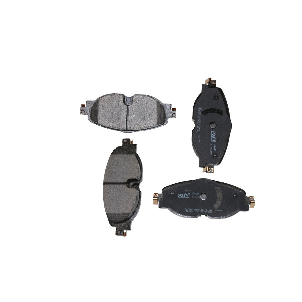 GT2i Club Front brake pads for AUDI A3 - A3 Quattro (8Y) 30 TFSI, 30 TDI, 35TFSI, 35TDI 2020-  Brake calipers Trw  - GT-PC9660 - 3661768552827