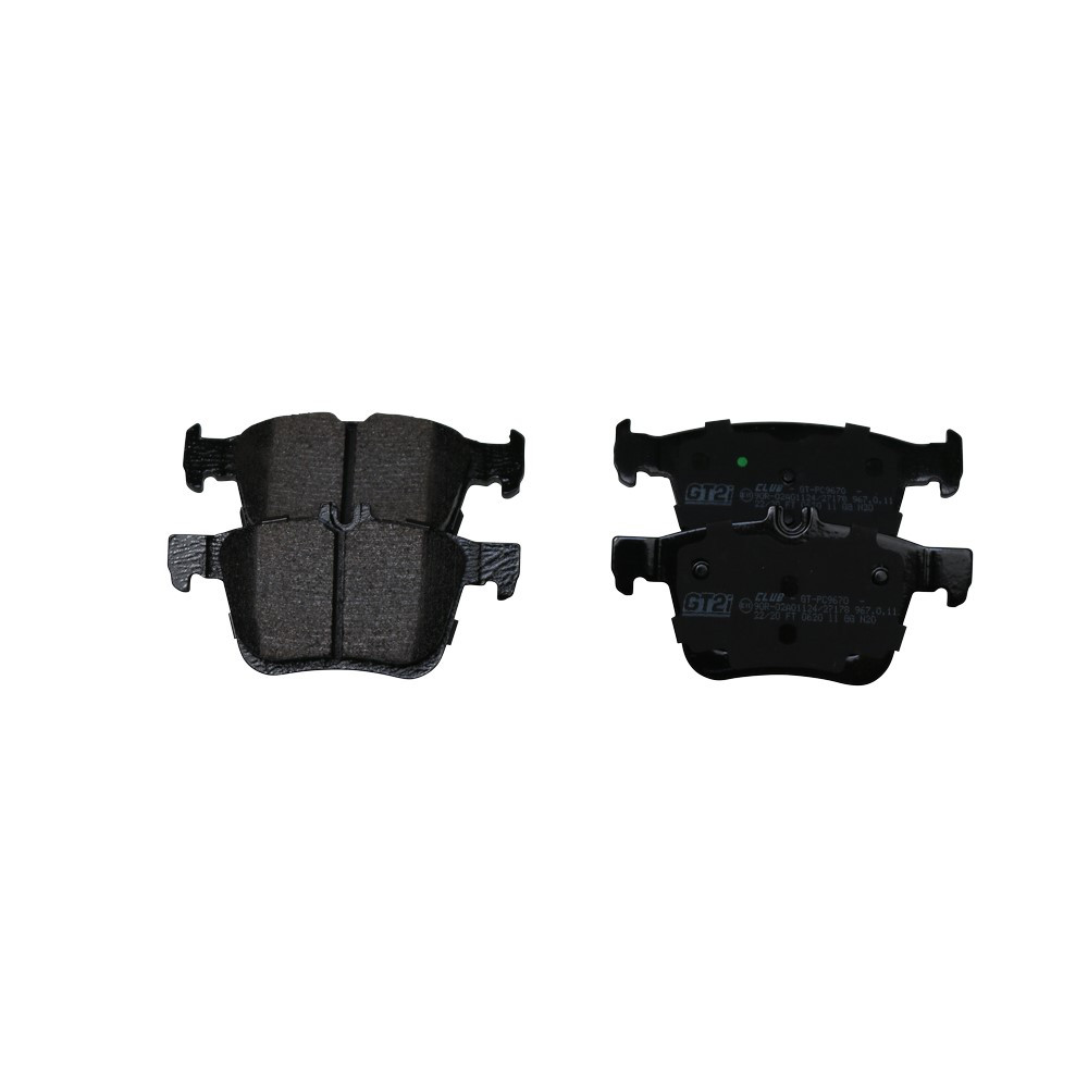 Pastiglie freno posteriori GT2i Club per AUDI RS3 -S3 (8V) S3 2.0i 16V TFSi 2012-20 - Pinze freno Ate  - GT-PC9670 - 3661768552834