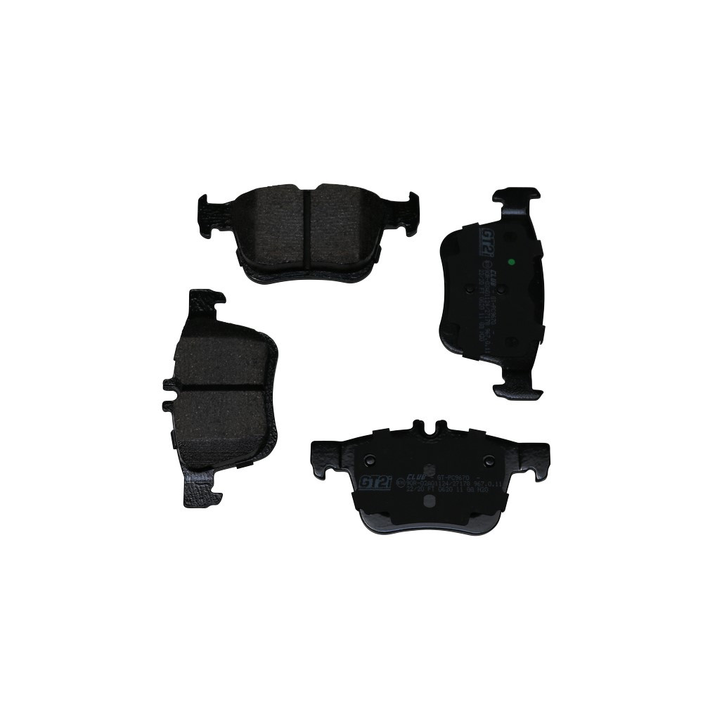 Plaquettes de frein GT2i Club Arrière pour AUDI RS3 -S3 (8V) S3 2.0i 16V TFSi 2012-20 - Etriers de frein Ate  - GT-PC9670 - 3661768552834