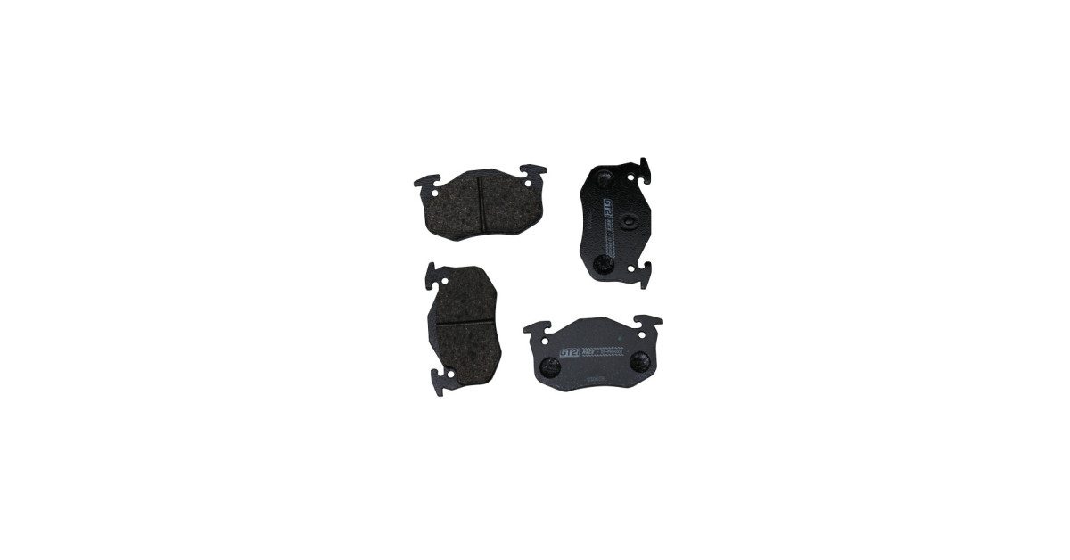 GT2i Race Rear brake pads for CITROEN Saxo 1.6i 16V Challenge - Brake calipers Bendix