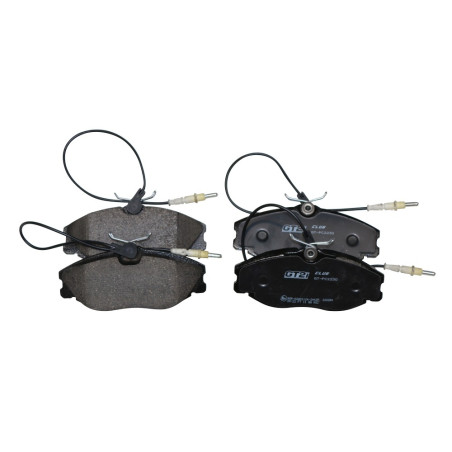 Plaquettes de frein GT2i Club Avant pour PEUGEOT 306 2.0i 16V 163 HP 6 speed 1997-02 - Etriers de frein Girling
