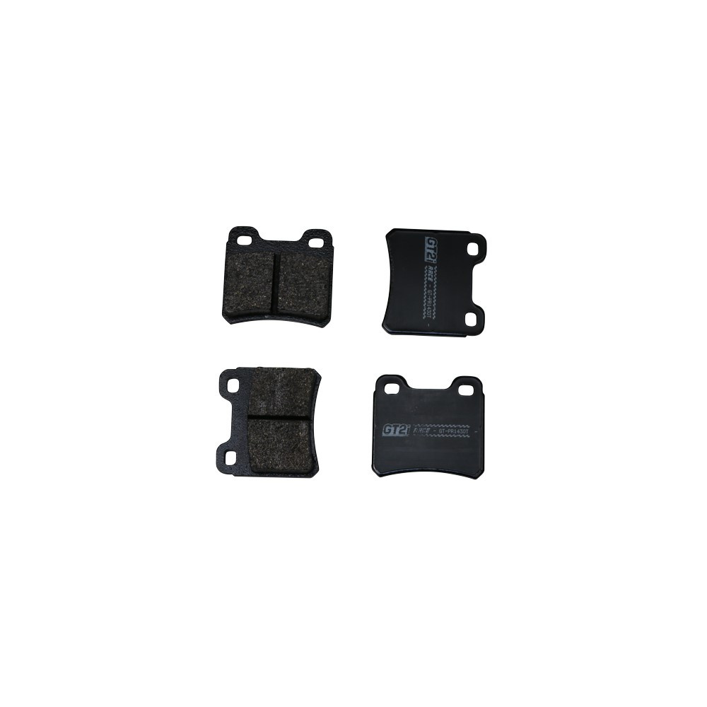GT2i Race Rear brake pads for OPEL Kadett ( E ) 2.0i, 2.0i 16V Gr N - Brake calipers Ate - GT-PR1430T - 3661768553190