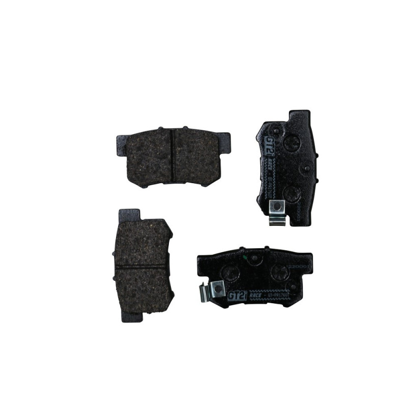 GT2i Race Rear brake pads for HONDA Civic (EP) 2.0i 16V Type R Gr N - Brake calipers Akebono - GT-PR1760T - 3661768553237