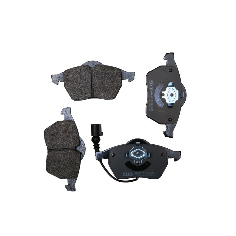 Bremsbeläge GT2I Race vorne AUDI A3 - A3 Quattro (8L) 1.8i 20V Turbo, 1.9 TDI 130 hp 96-03 - GT-PR1884T - 3661768553251