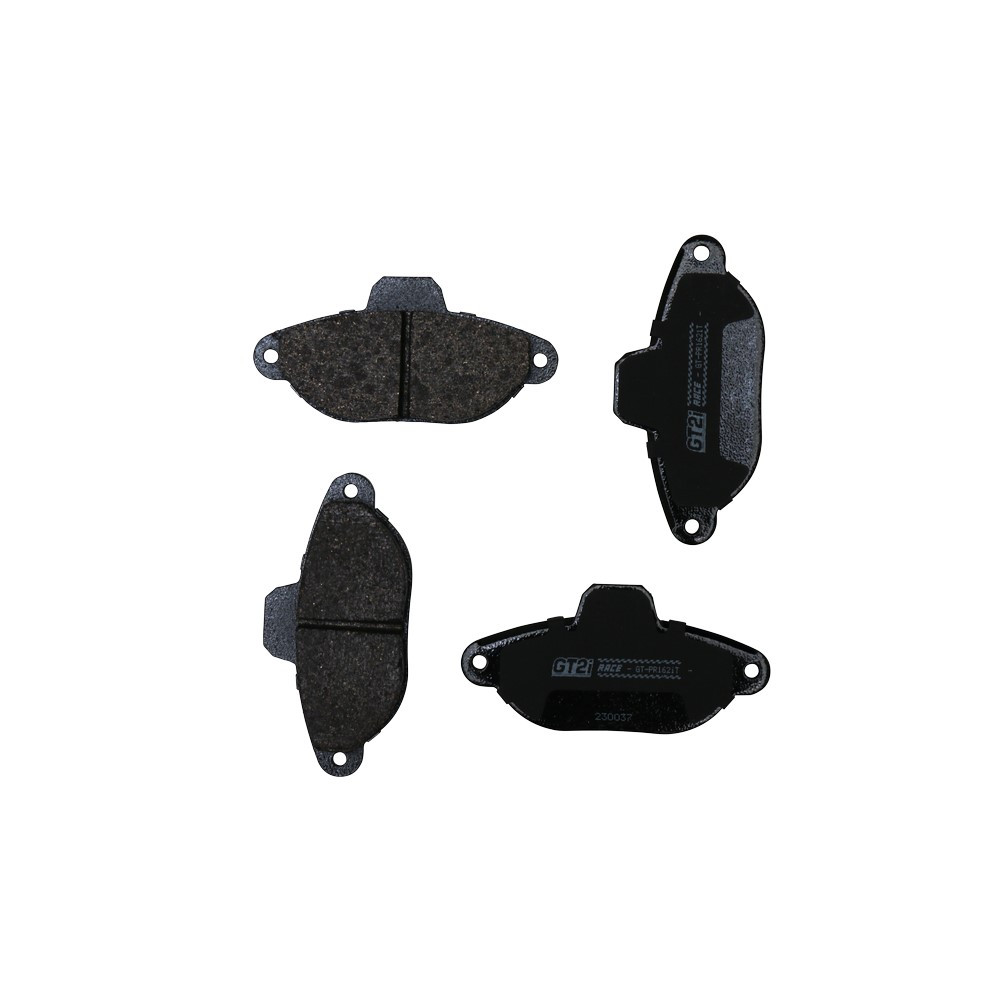 GT2i Race Front brake pads for FIAT Cinquecento / Seicento 0.9i, 1.1i Gr N - Brake calipers Bendix - GT-PR1621T - 3666618071008