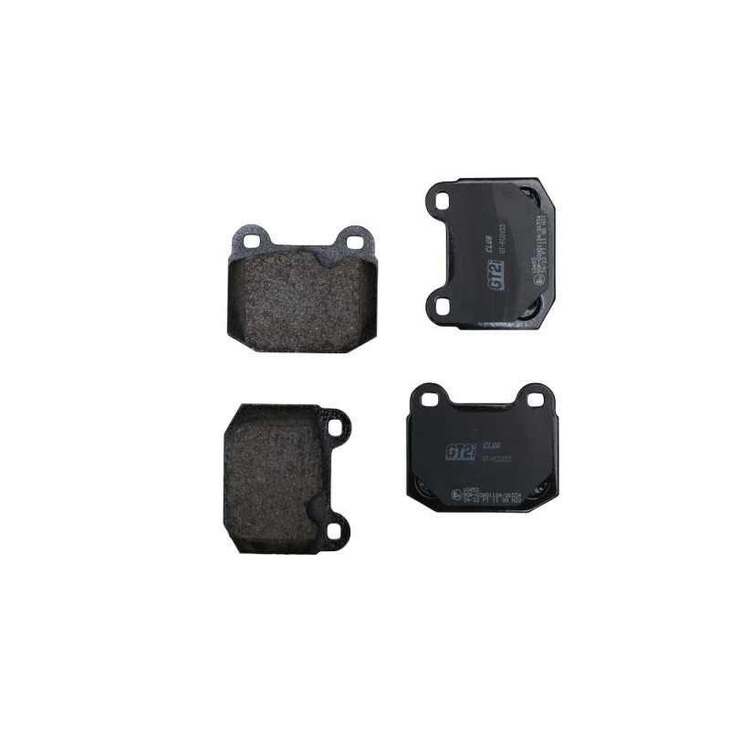 GT2i Club Front brake pads for CATERHAM 7-Seven 1.6i 16V, 1.8i 16V 1992-  Brake calipers AP Racing - GT-PC0153 - 3661768552506