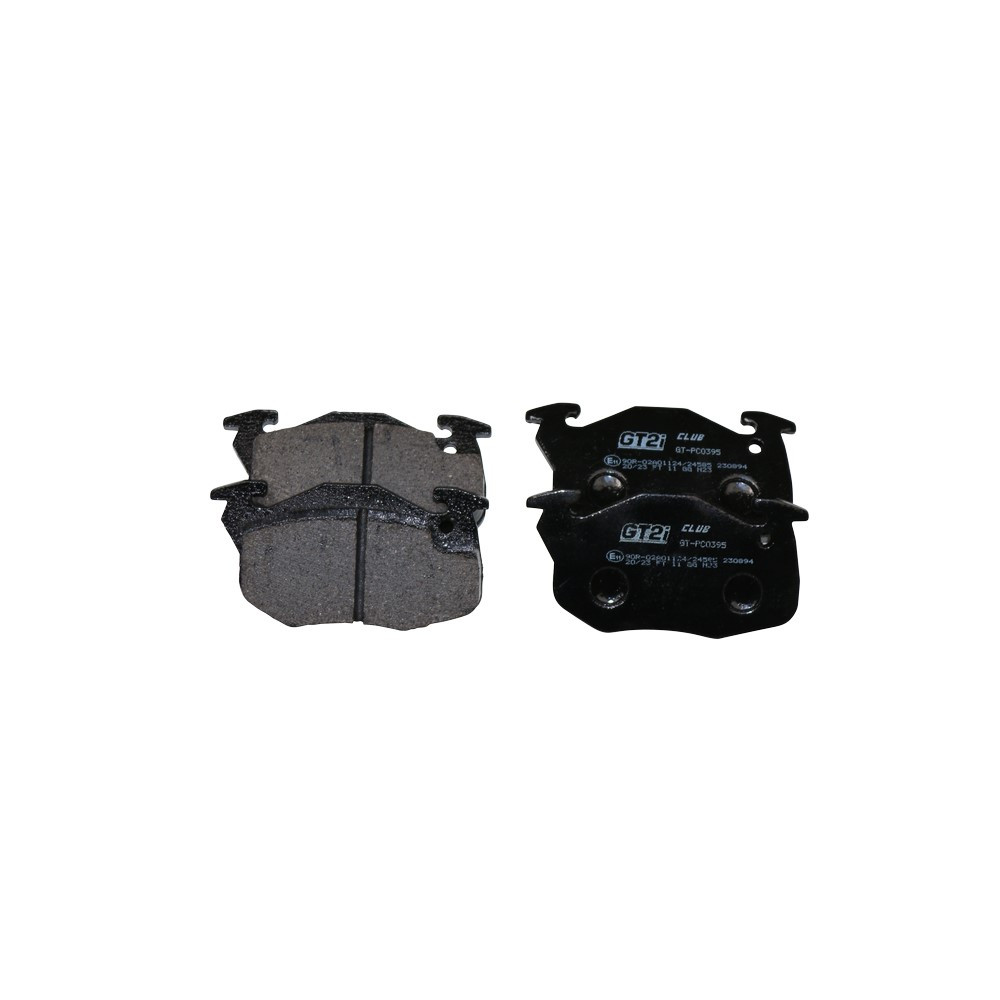 Bremsbeläge GT2I Club avant Peugeot 106 1,4 Xsi / 1,3 rally - GT-PC0395 - 3661768552513