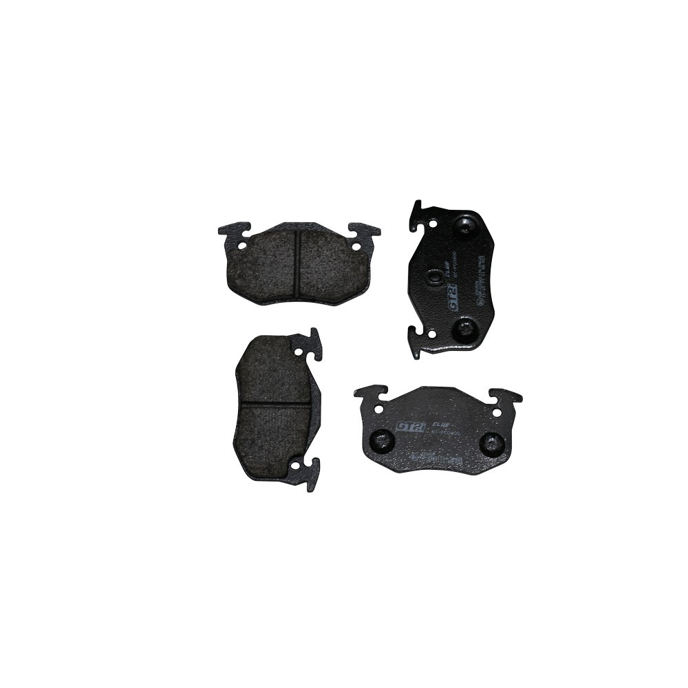 Plaquettes de frein GT2i Club Arrière pour PEUGEOT 206 2.0i 16V GTi 180 /RC 1998-08 - Etriers de frein Bendix - GT-PC0400 - 3661768552520