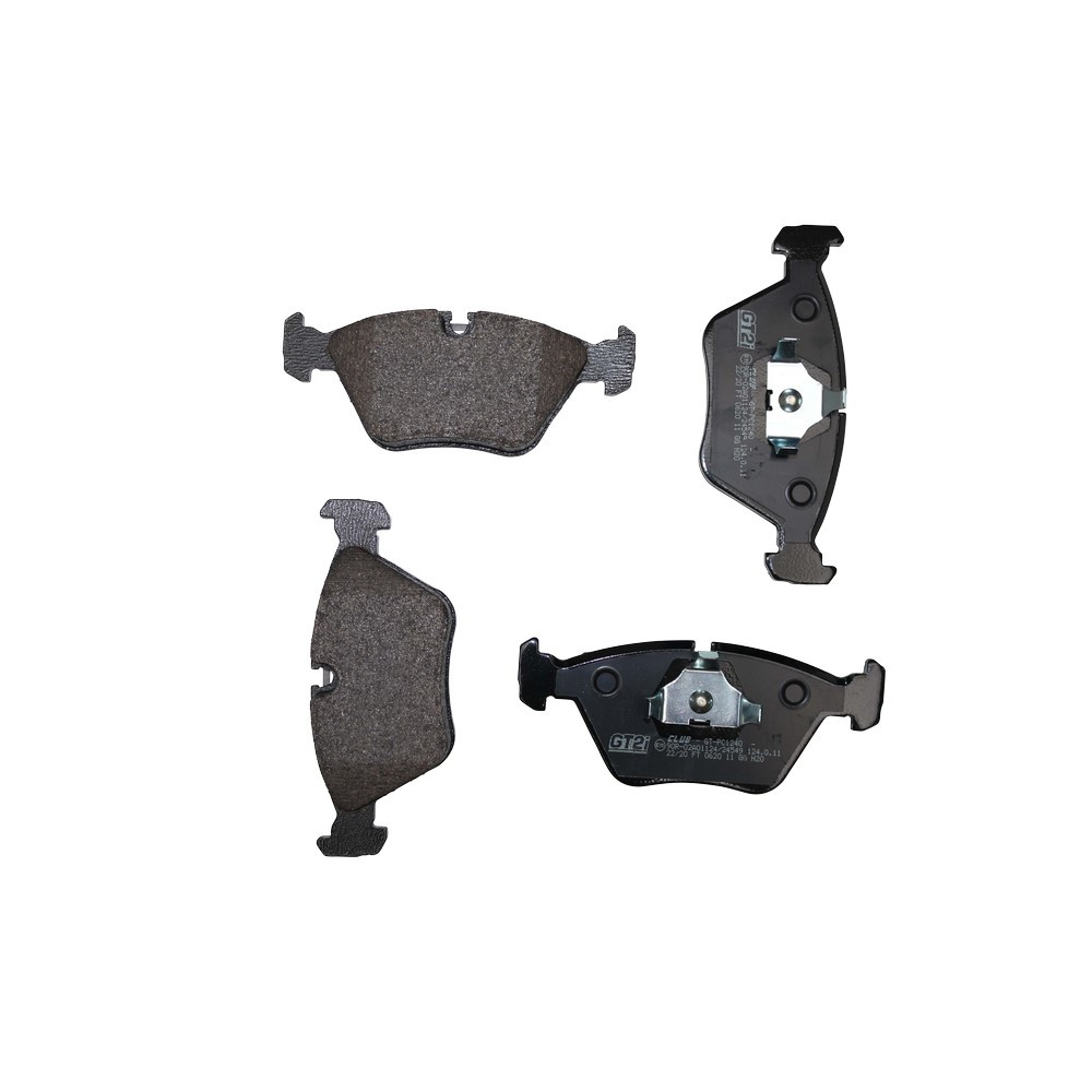 GT2i Club Front brake pads for BMW Serie 3 (E36) M3 3.0i, 3.2i 1991-98 - Brake calipers Ate  - GT-PC1240 - 3661768552599