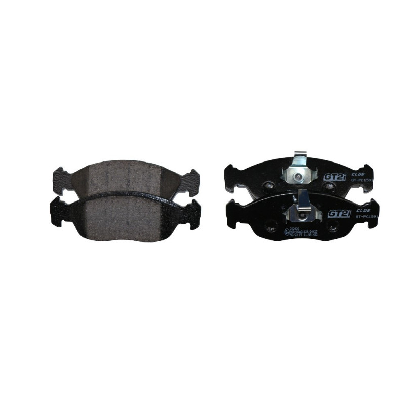 GT2i Club Front brake pads for PEUGEOT 106 1.6i Rallye, 1.6i 16V GTi 1991-05 - Brake calipers Ate  - GT-PC1591 - 3661768552629
