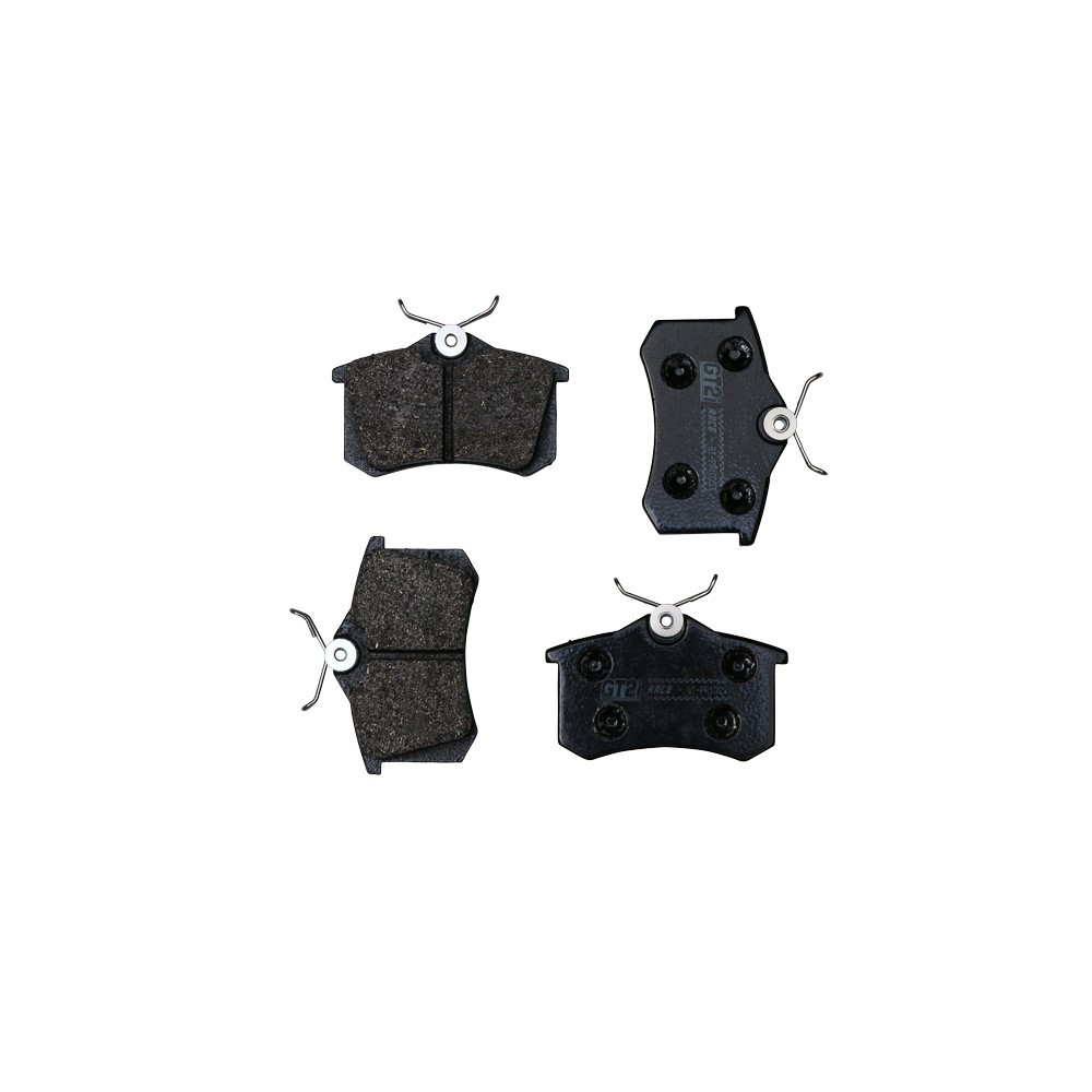 GT2i Race Rear brake pads for RENAULT Clio V 1.3i 16V Turbo Rally 5 - Brake calipers Girling - GT-PR1022T - 3661768553152
