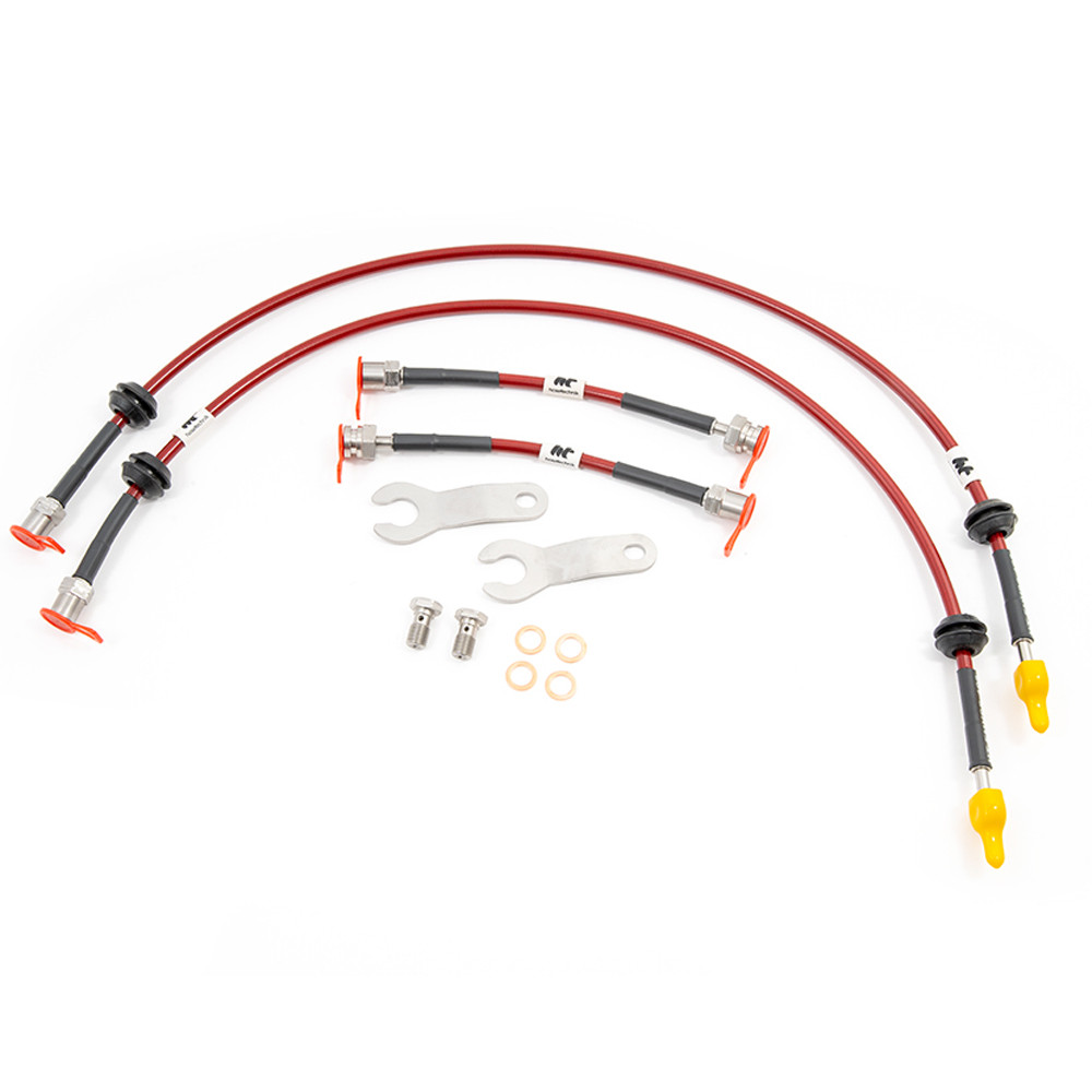 Kit de flexibles de frein Forge pour Peugeot 308 GTI après 2017 - FO-HTPUG4410.TRP - HT-PUG-4-410-CLEAR