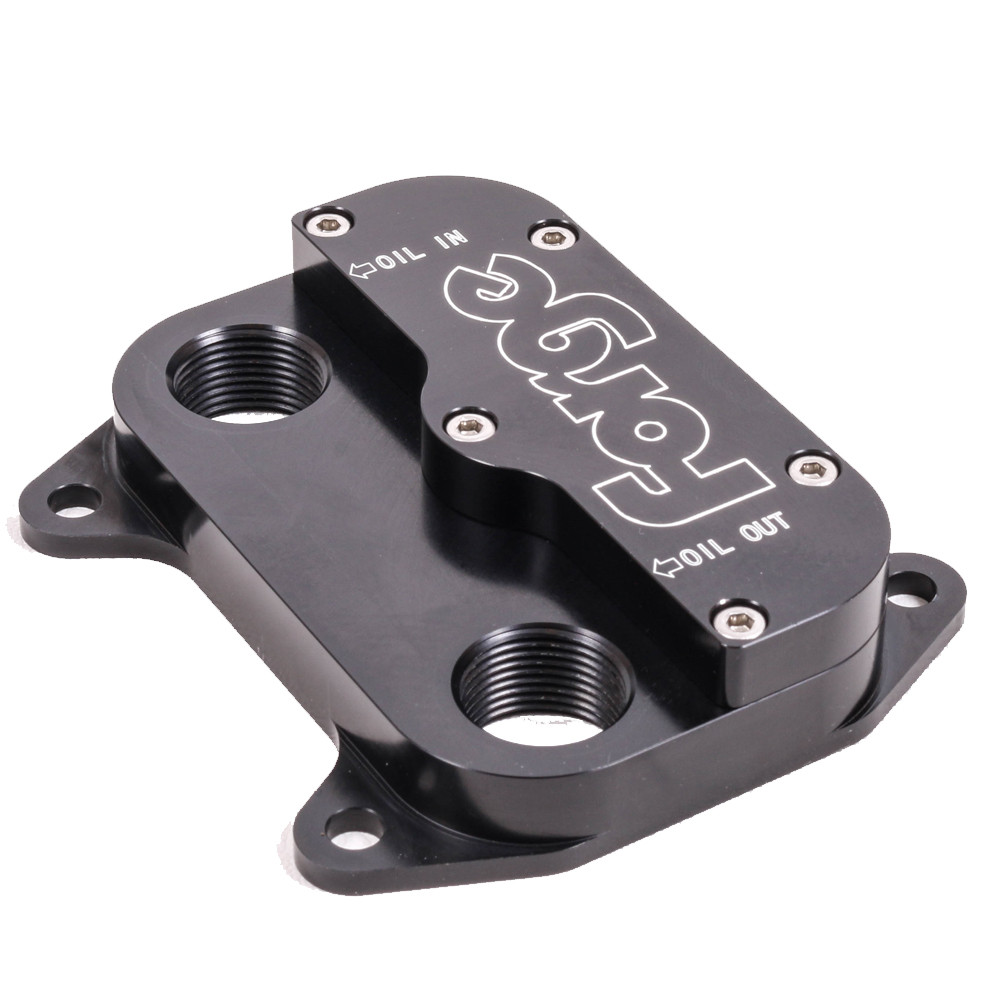 Piastra di montaggio per radiatore dell'olio Forge per VAG 1.6 TDI / 2,0 TDI - FO-FMOC2-AN-8 - FMOC2-AN-8 - 3666618065960