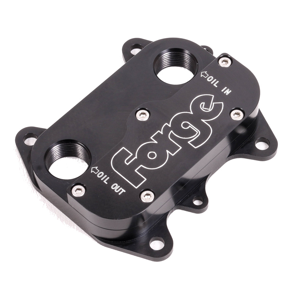 Piastra di montaggio per radiatore dell'olio Forge per VAG 1.6 TDI / 2,0 TDI - FO-FMOC2-AN-8 - FMOC2-AN-8 - 3666618065960