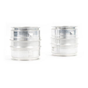 65mm Legierungs-Bajonett-Stecker-Stecker-Kupplung mit Nippeln In-Line