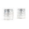 Coupleur mâle-mâle à baïonnette 65mm en alliage avec embouts en ligne