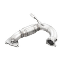Scarico Inoxcar Tubo Sostituzione Catalizzatore con cata metal sport (2 pezzi) RENAULT MEGANE 3 RS (250CV) 10+ / TROPHY 12+