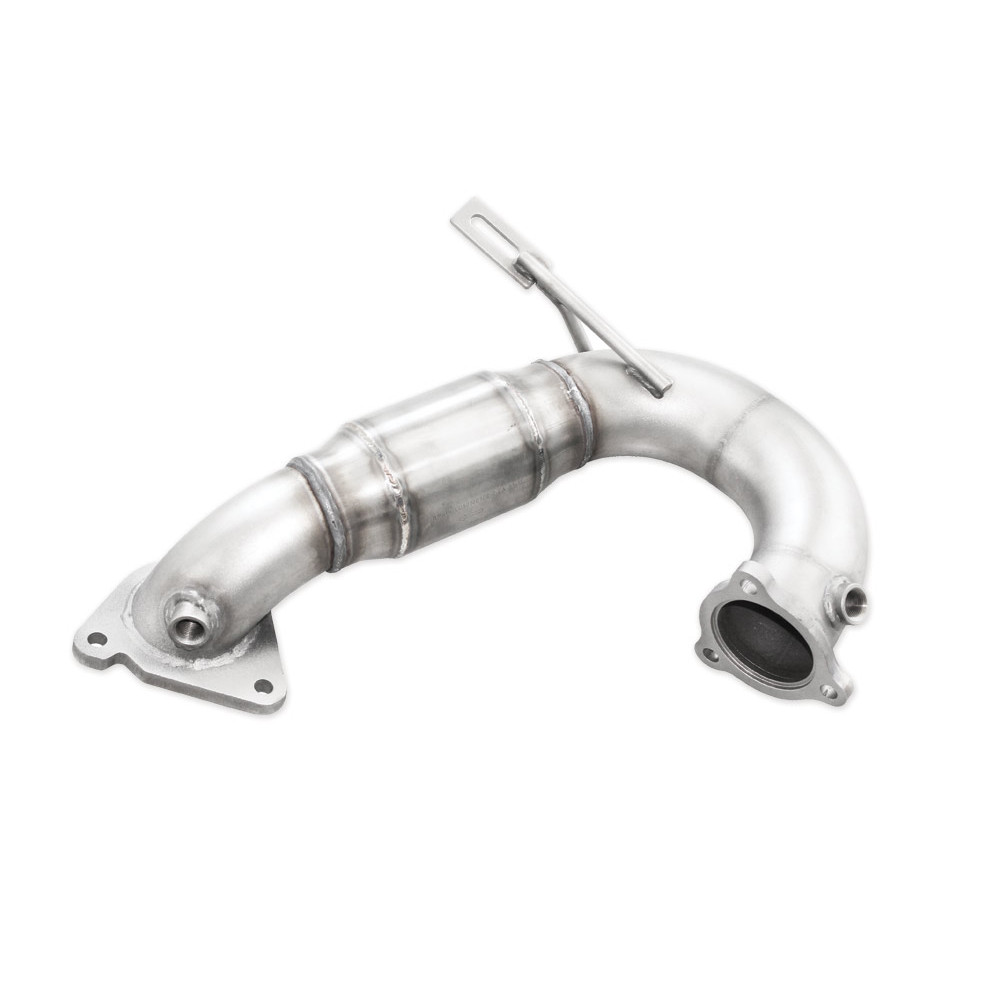 Inoxcar Exhaust Catalyst replacement pipe with metal catalyst (2pieces) RENAULT MEGANE 3 RS (250HP) 10+ / TROPHY (265HP) 12+ d70 - IC-AFMEG70CAT - AFMEG.70.CAT - 3661768104262