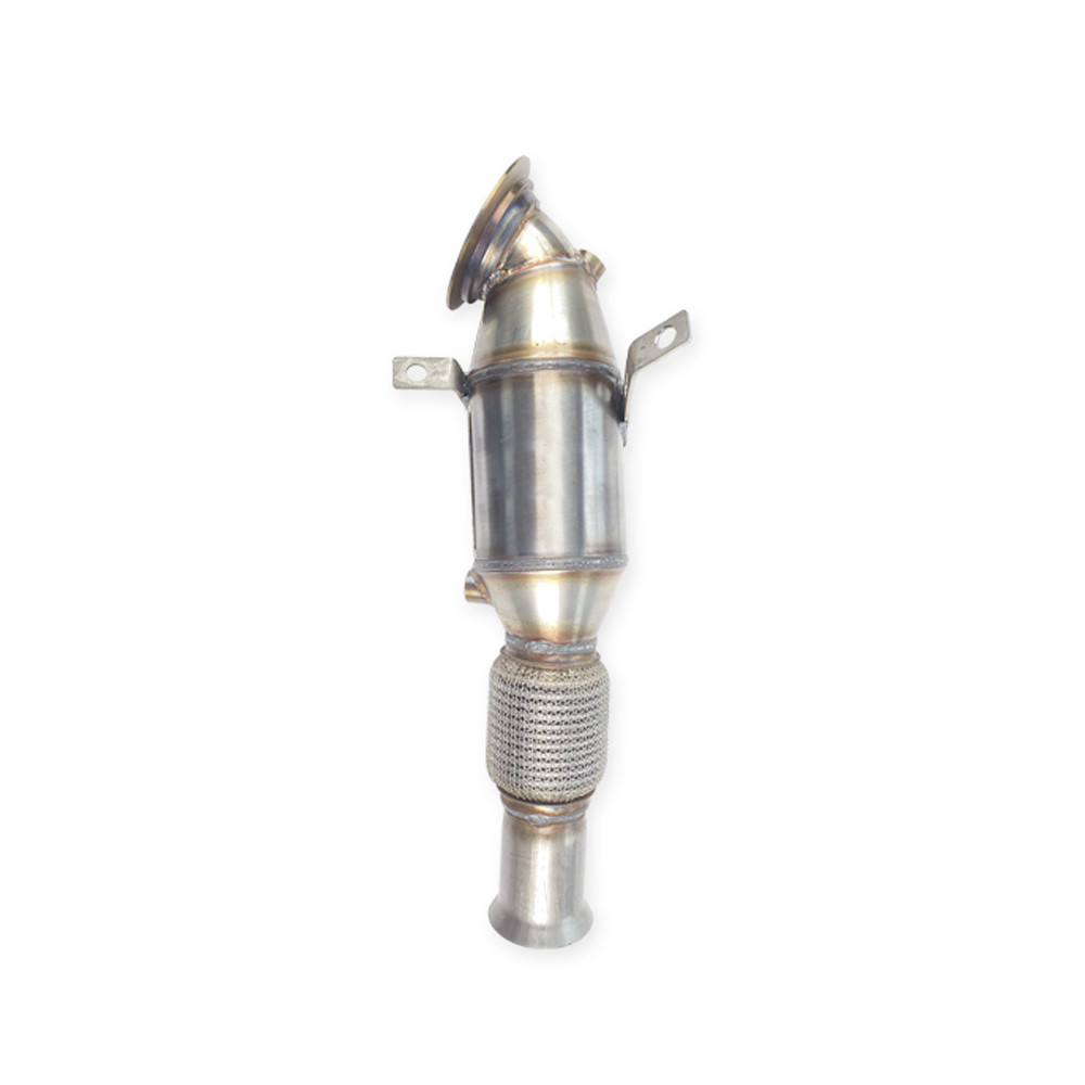 Inoxcar catpipe with metallic catalized pipe Ford Fiesta Mk8 ST 1.5 turbo Ecoboost after 2018 - IC-AFFO06CAT - AFFO.06.CAT - 3661768396988