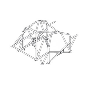 Structure multipoints Sparco Citroën C2 VTS 2004-2010 à souder - GT2i