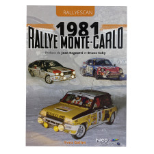Livre Rallye Monte-carlo 1981
