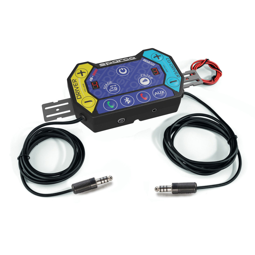 Interfono digitale Sparco Pro IS-300 connettore Nexus maschio - 00537047BT-M - 00537047BTM - 8033280543303