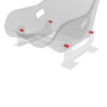 Distanziali nylon 20mm per sedile Sparco Ultra (set di 4)