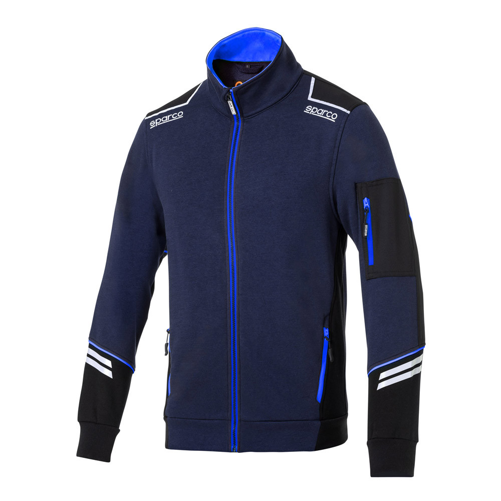 Gilet con zip Sparco Tech - 02429.NG.XL - 02429NRGS4XL