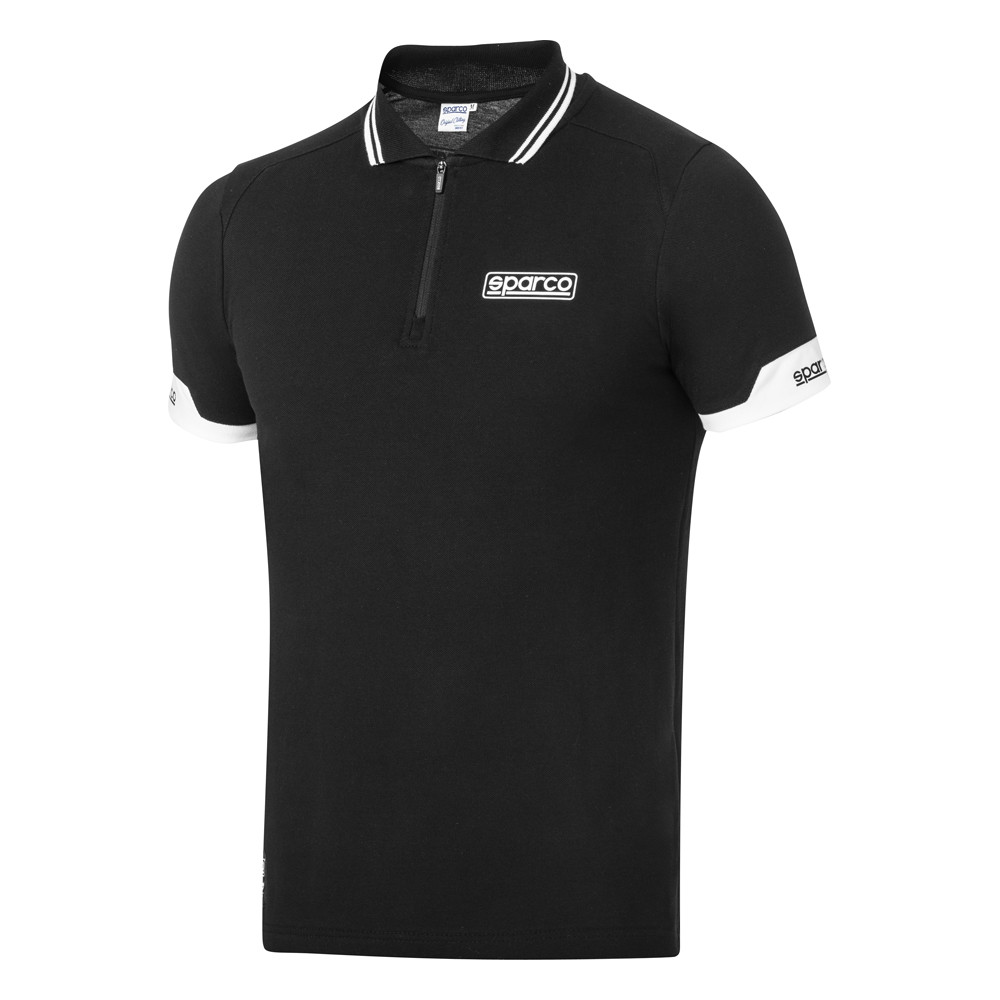 Polo con zip Sparco - 013036.BL.3XL - 013036BI6XXX
