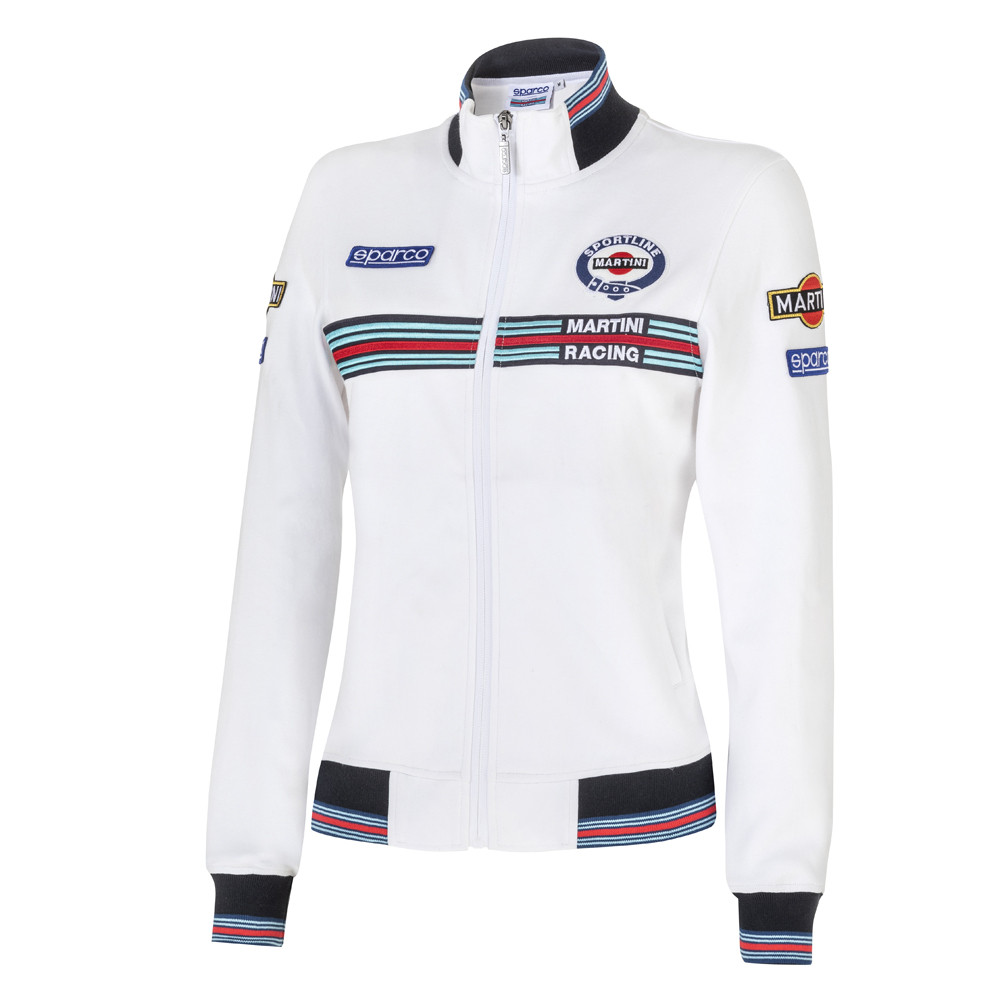 Gilet zippé femme Sparco Martini Racing - 013033MR.BL.L - 013033MRBI3L - 8033280528959