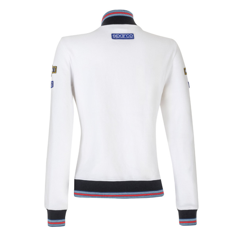 Sparco Martini Racing lady zipped vest - 013033MR.BL.L - 013033MRBI3L - 8033280528959